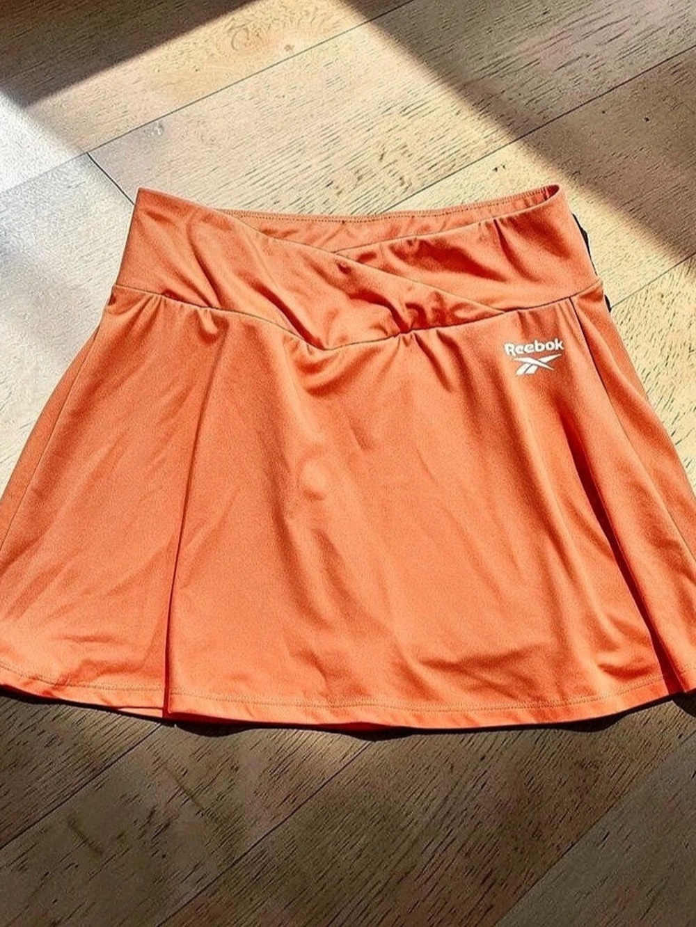 Reebok Athletic Mini Skirt Size 12 Orange